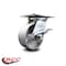 Service Caster 5 Inch Heavy Duty Semi Steel Caster with Roller Bearing and Brake SCC-35S520-SSR-SLB - alternate 2